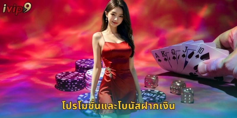 โปรโมชั่นและโบนัสฝากเงิน
